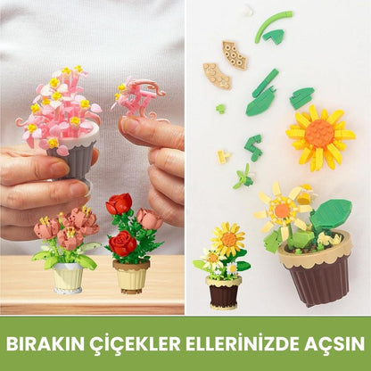 BlockFlorist™- Lego Nadide Tür Saksı